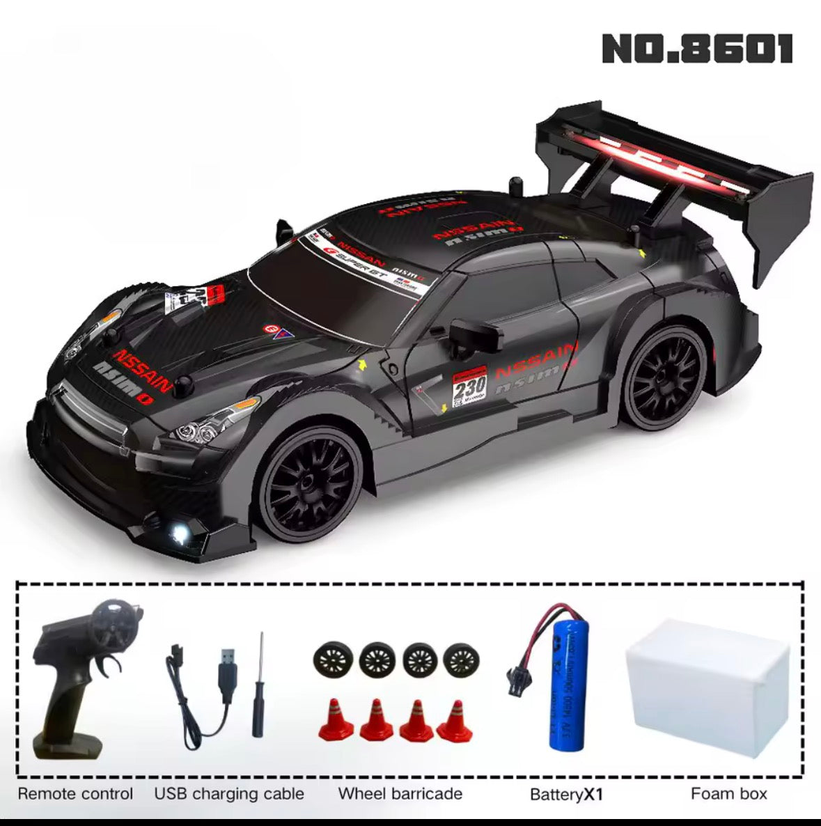 Remote-controlled car