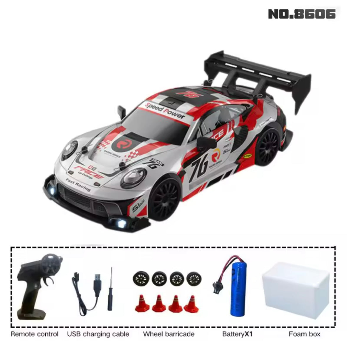 Remote-controlled car